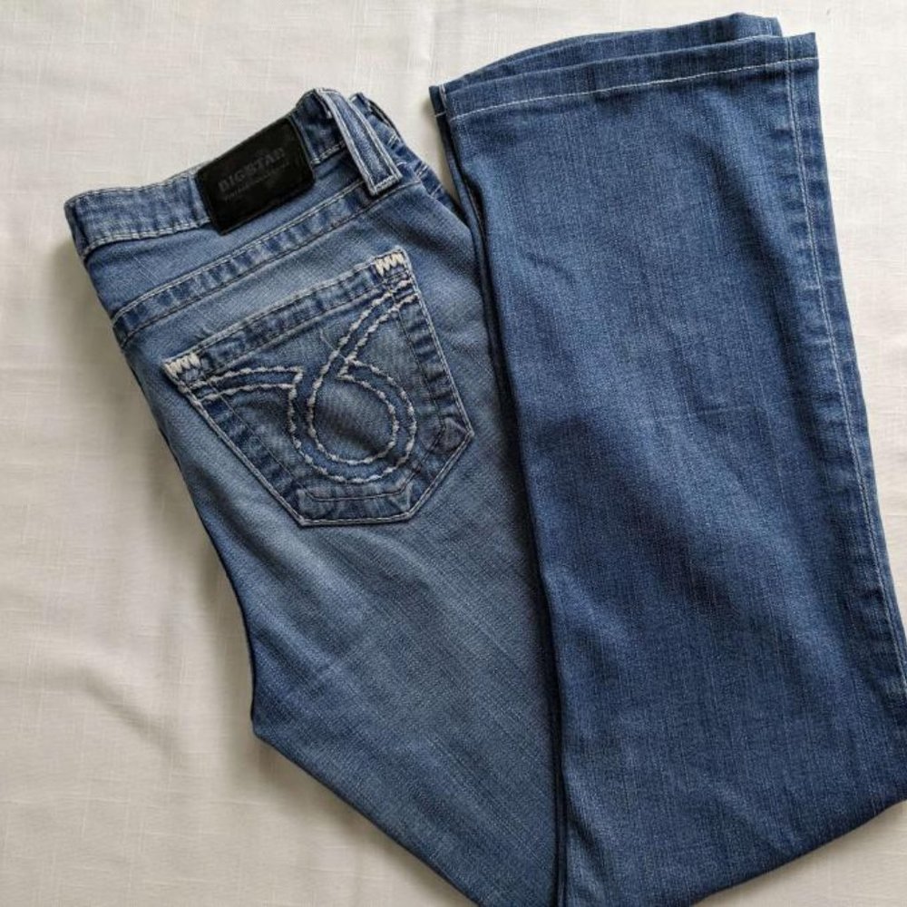Big Star Hazel Boot Mid Rise Boot Cut, Size 27 R